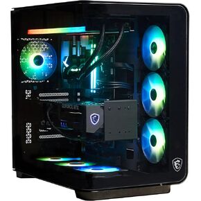 MSI Aegis SE Gaming Desktop: Intel Core i5-13400F, Geforce RTX 3050, 16GB DDR5, 500GB M.2 NVMe SSD, ARGB Fan Air Cooling, Type C, VR-Ready, Window 11 Home : 13TA-1233US