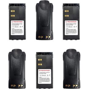 PROMAXPOWER HNN9008 1800mAh Replacement Battery for Motorola GP328 HT1250 PRO5150 HT1550 (1-Pack)