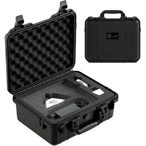 Starlink Mini Outdoor Carrying Case,Carries The Starlink Mini Main Drive and All Accessories,Easy to Carry for Outdoor Activities and Traveling,with a Waterproof and Impact Resistant Case(Black)