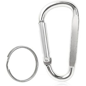 Carabiner Clips, Carabiner for Keys, Pets Leash Harness, Camping, Keychain Accessories, Small Durable