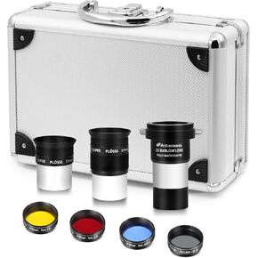 Astromania 1.25-Inch Astronomical Telescope Accessory Kit - a Useful Set of Accessories for The Newcomer to Astronomy with high Performance-Price Ratio
