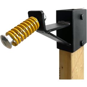 Atflbox 2x4 AR500 Steel Gong Target Hanger, Target Mount Bracket for IDPA/IPSC Torso Silhouette Metal Targets