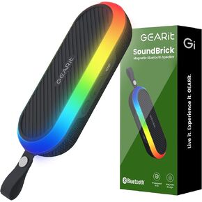 GearIT Portable Bluetooth Speakers Wireless - IPX6 Water-Resistant Speakers - 40W Loud Wireless Bluetooth Speaker - 5.3 Bluetooth, AUX, Power Bank, & TWS Pairing - Perfect for Gift/Outdoor/Home/Party
