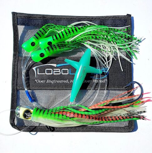 #200 Pelagic Magic Skipjack Hybrid Daisy Chain Marlin & Tuna Trolling Lure Urethane USA Made in Saudi Arabia