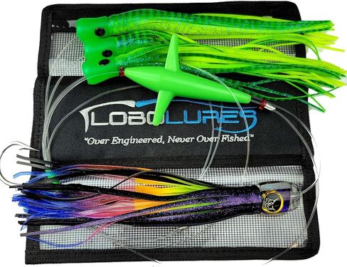 #200 Pelagic Magic Skipjack Hybrid Daisy Chain Marlin & Tuna Trolling Lure Urethane USA Made in Saudi Arabia