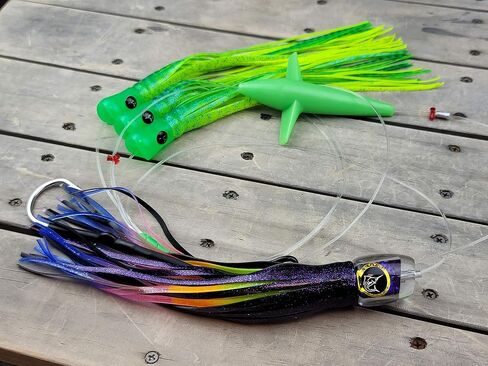 #200 Pelagic Magic Skipjack Hybrid Daisy Chain Marlin & Tuna Trolling Lure Urethane USA Made in Saudi Arabia