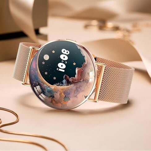 Smart Watches for Women(Make/Answer Call), 1.32" AMOLED Ultra-Clear Screen Fitness Tracker with 150+ Sports Modes/Heart Rate/SpO2/Sleep Monitor,Waterproof Smart Watch for iPhone/Samsung/Android in Saudi Arabia
