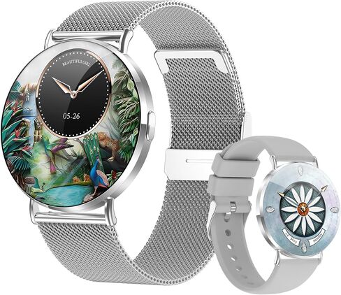 Smart Watches for Women(Make/Answer Call), 1.32" AMOLED Ultra-Clear Screen Fitness Tracker with 150+ Sports Modes/Heart Rate/SpO2/Sleep Monitor,Waterproof Smart Watch for iPhone/Samsung/Android in Saudi Arabia