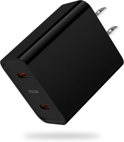 25W iPhone 16 Pro Charger Block USB C Fast Charging Usbc Wall Charger Dual Type C Multi Ports USB Plug Outlet for Apple iPhone Samsung Pixel 9 Pro Max XL Box Power Cube Adapter Brick 2 Double USBC in Saudi Arabia