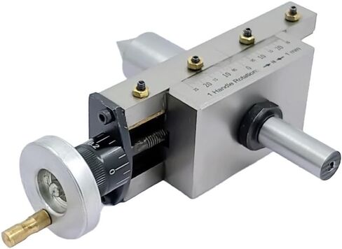 A.D. International New Taper Turning Attachment with Revolving Live Center for Off-setting Lathe's Tailstock Metric (MORSE TAPER 2MT) in Saudi Arabia