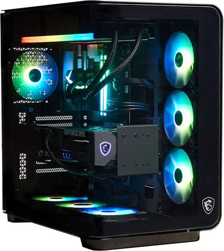 MSI Aegis SE Gaming Desktop: Intel Core i5-13400F, Geforce RTX 3050, 16GB DDR5, 500GB M.2 NVMe SSD, ARGB Fan Air Cooling, Type C, VR-Ready, Window 11 Home : 13TA-1233US in Saudi Arabia