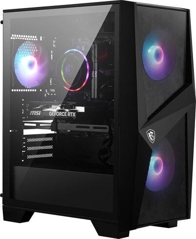 MSI Aegis SE Gaming Desktop: Intel Core i5-13400F, Geforce RTX 3050, 16GB DDR5, 500GB M.2 NVMe SSD, ARGB Fan Air Cooling, Type C, VR-Ready, Window 11 Home : 13TA-1233US in Saudi Arabia