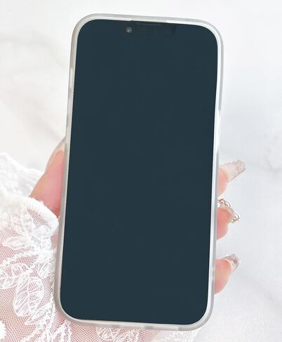 Qokey Compatible for iPhone 15 Case,Cute Clear Flowers Case for Girls Women Shell Pattern Soft Bumper Lightweight Slim Fit TPU Shockproof Phone Case for iPhone 15 6.1",Pink Floral in Saudi Arabia