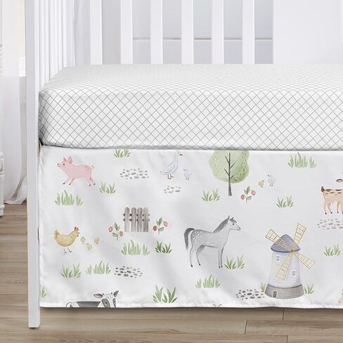 Sweet Jojo Designs Western Cowgirl Girl Baby Crib Bedding Set Infant Nursery Room Blanket Fitted Sheet Skirt Diaper Stacker 4p Wild West Cow Print Vintage Bandana Patchwork Animal Southwest Blue Pink in Saudi Arabia