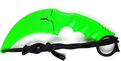 Falcon 7.5 "CSGO Blade الثابتة التكتيكية مع غمد ABS والحبل. لجمع ، الهدايا ، وقطع التخييم في الهواء الطلق ، فروع (أسود) in Kuwait