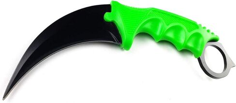 Falcon 7.5 "CSGO Blade الثابتة التكتيكية مع غمد ABS والحبل. لجمع ، الهدايا ، وقطع التخييم في الهواء الطلق ، فروع (أسود) in Kuwait