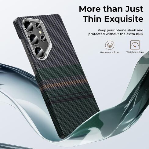 BENKS S25 Ultra Case, ArmorPro Case for Samsung Galaxy S25 Ultra Compatible with Magsafe, [Military Grade Protection] Shockproof Protective Case Built with Dupont Kevlar 600D Fiber in Saudi Arabia