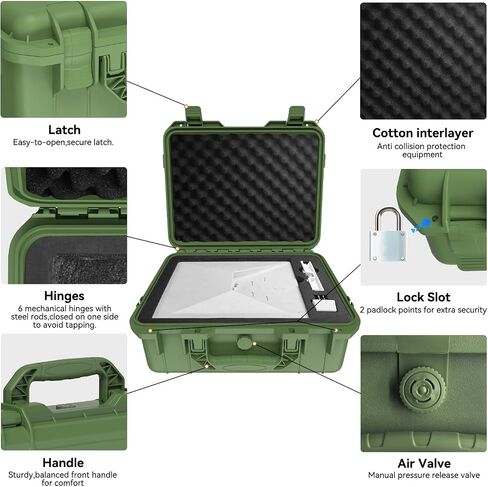 Starlink Mini Outdoor Carrying Case,Carries The Starlink Mini Main Drive and All Accessories,Easy to Carry for Outdoor Activities and Traveling,with a Waterproof and Impact Resistant Case(Black) in Saudi Arabia