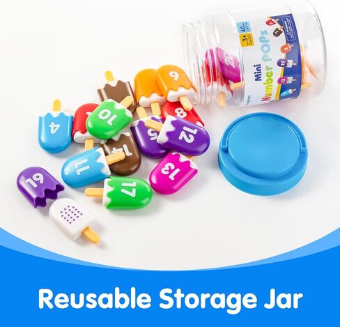 52 Pcs Mini Alphabet Pops – Alphabet Learning Toys, Preschool Educational Toys for Classroom - Fun and Engaging Alphabet Matching Game in Saudi Arabia