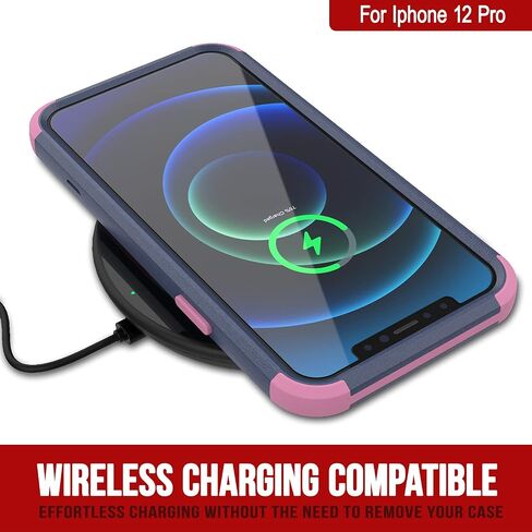 Punkcase for iPhone 12 Pro Belt Clip Holster Case [Series Patron] 4-1 غطاء هاتف متعدد ووقائي متعدد الطبقات مع Kickstand المتكامل لـ iPhone 12 Pro (6.1 ") (2020) [Mint] in Kuwait