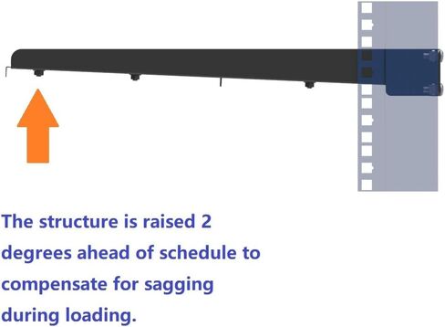 JINGCHENGMEI 2 PCS 1U Vented Server Rack Shelf, 14-17in Deep Adjustable Universal Cantilever Rack Mount Tray for 19 Inch Networking Equipments Rack Enclosure, Black (2, 1U14In) in Saudi Arabia