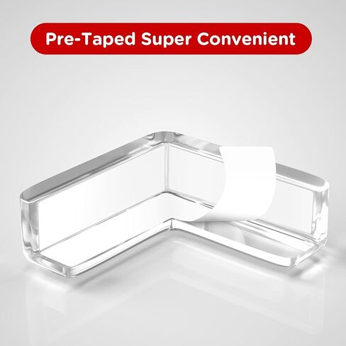 Corner Protectors Baby Proofing,Clear Corner Protector,Soft Edge Protector 32.8ft(10M) Corner Guards Furniture Corner&Edge Safety Bumpers with Upgraded Strong Adhesive for Furniture&Sharp Corners in Saudi Arabia