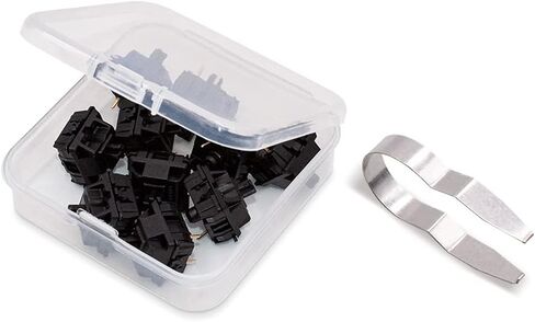 Granvela Cherry MX Blue Switches (10 pcs)- MX1AG1NN | صفيحة مثبت | مفاتيح النقر النقر لمادة اللمس للوحة المفاتيح الميكانيكية in Kuwait