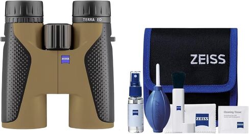 Zeiss 8x42 Terra ED Binoculars & Cleaning Kit Combo (Green) in Saudi Arabia