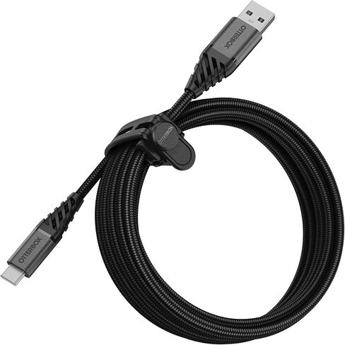 OtterBox USB-A to USB-C Cable, 2M - BLACK in Saudi Arabia