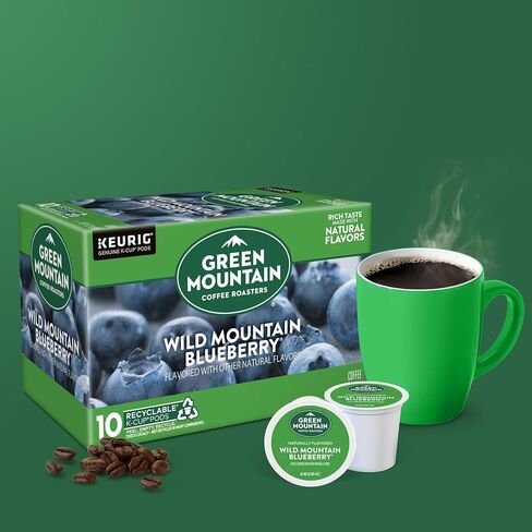Green Mountain Coffee Roasters Caramel Vanilla Cream Keurig Single-Serve Kup Pods ، قهوة مشوية خفيفة ، 72 عددًا in Saudi Arabia