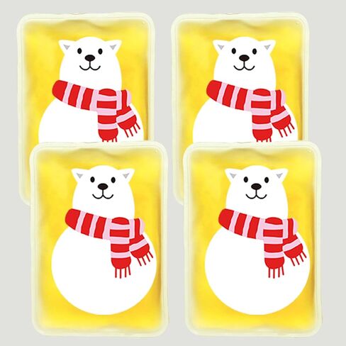 Reusable Snap Heat Pack, Hand Warmers Click, Hand Warmers Boil Click Heat Pocket Hand Warmer, Pouch Gel Hand Warmers for Hiking Skiing Winter Sports in Kuwait