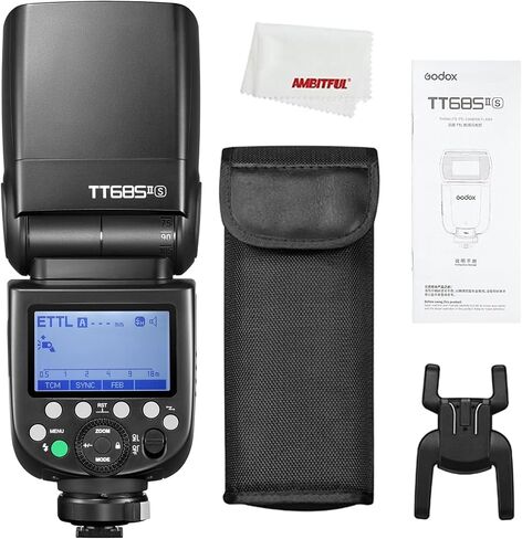 غودوكس كاميرا فلاش TT685II TT685II-S TT685II-C TT685II-N TTL 2.4G HSS عالية السرعة 1/8000s GN60 سبيدلايت in Kuwait