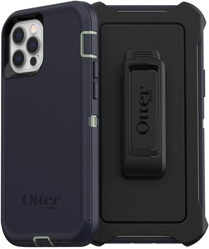 حافظة OtterBox Defender Series بدون شاشة لهاتف iPhone 12 وiPhone 12 Pro (فقط) - الحافظة فقط - تغليف غير للبيع بالتجزئة - Realtree Edge (رسم أسود/Realtree Edge) in Kuwait