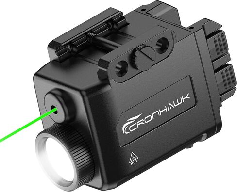Pistol Light Blue Laser Combo Rechargeable, 700 Lumen Blue Beam Flashlight for Picatinny 1913 Rail Mounted Light with Strobe, USB-C Charging in Saudi Arabia