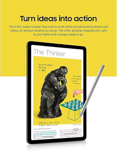 Tab S10+ Plus Pen for Galaxy Tab S10+ Plus/Tab S10 Ultra S Pen Replacement Black (No-Bluetooth) with Tips/Nibs Replacement (Black) in Saudi Arabia