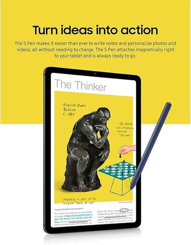 Tab S10+ Plus Pen for Galaxy Tab S10+ Plus/Tab S10 Ultra S Pen Replacement Black (No-Bluetooth) with Tips/Nibs Replacement (Black) in Saudi Arabia