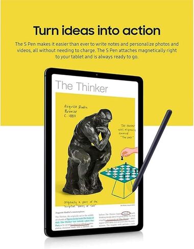 Tab S10+ Plus Pen for Galaxy Tab S10+ Plus/Tab S10 Ultra S Pen Replacement Black (No-Bluetooth) with Tips/Nibs Replacement (Black) in Saudi Arabia