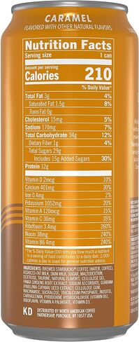 Starbucks Doubleshot Energy Drink Coffee Beverage, Coffee, Iced Coffee, 15 fl oz Cans (Packaging May Vary) (Pack of 12) in Saudi Arabia