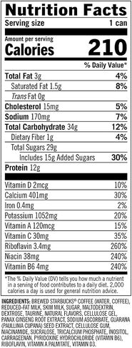 Starbucks Doubleshot Energy Drink Coffee Beverage, Coffee, Iced Coffee, 15 fl oz Cans (Packaging May Vary) (Pack of 12) in Saudi Arabia