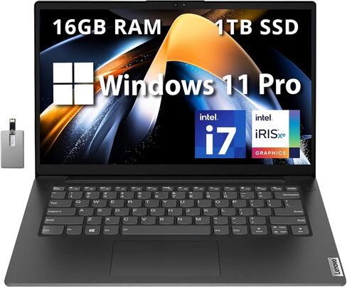 Lenovo ThinkPad T14 G2 Laptop 14" FHD 1920 x 1080 LED-Backlit 11th Generation Intel Core i5-1135G7 4-Core 16GB DDR4 RAM 512GB SSD Wi-Fi 6 Windows 11 Pro (Renewed) in Saudi Arabia
