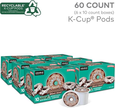 The Original Donut Shop Twix Coffee ، Keurig Single Serve Kup Pods ، 96 Count in Saudi Arabia