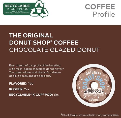 The Original Donut Shop Twix Coffee ، Keurig Single Serve Kup Pods ، 96 Count in Saudi Arabia