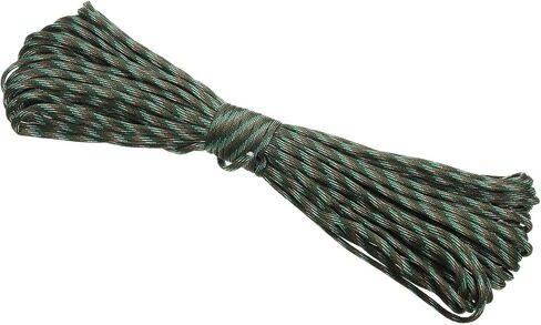 PATIKIL 100 Feet 7-Strand Core Paracord, 3/16 Inch Paracord Lanyard Nylon Cord Camping Rope for Camping Tent Clothesline, Blue Camo (4mmx31m) in Saudi Arabia