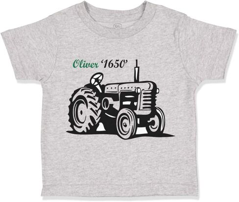 Toddler T-Shirt Others Oliver Tractors Funny Humor Cotton Oliver 1650 Boy & Girl Clothes Oliver Trucks Baby Funny Tee Kelly Green Design Only 3T in Saudi Arabia