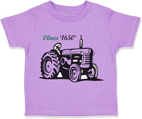 Toddler T-Shirt Others Oliver Tractors Funny Humor Cotton Oliver 1650 Boy & Girl Clothes Oliver Trucks Baby Funny Tee Kelly Green Design Only 3T in Saudi Arabia