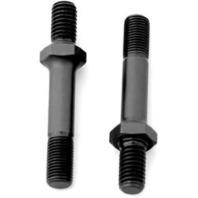 ARP 135-7202 High Performance Series Black Oxide 7/16-14" Base Diameter 2.350" Stud Height Rocker Arm Stud Kit with Aluminum Head for Big Block Chevy