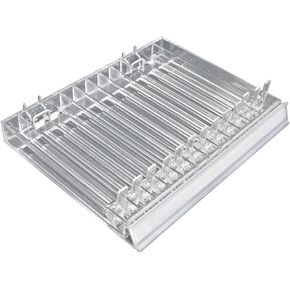 Azar Displays 225513-2pack 13-Compartment Cosmetic Tray with Spring Load Pushers (Pack of 2)