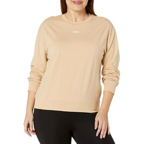 HUGO Men's Center Logo Relaxed Fit Jersey Sweatshirt