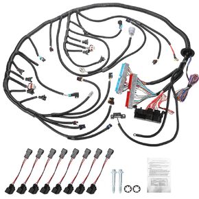 4L60E Engine Wiring Harness LS Swap Standalone Wire Compatible with 1999-2006 DBC LS1 4.8L 5.3L 6.0L Vortec Engines
