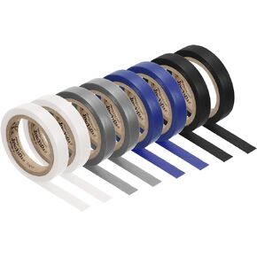 PATIKIL Grip Finishing Tape, PVC Racquet Finishing Tapes Racket Accessories Sticky Seal for Tennis Badminton